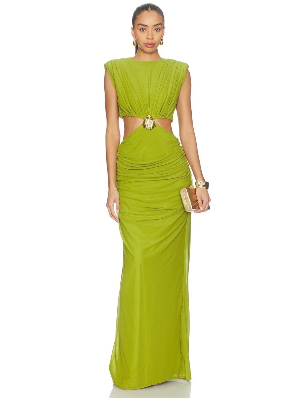 The Lyra Dress in Green